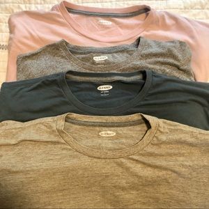 Four-Pack Plain Old Navy Tees